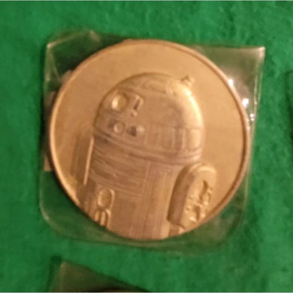 2005 Star Wars California Lottery Promo 6-Coin Set MINT - Complete Collection - Picture 3 of 8